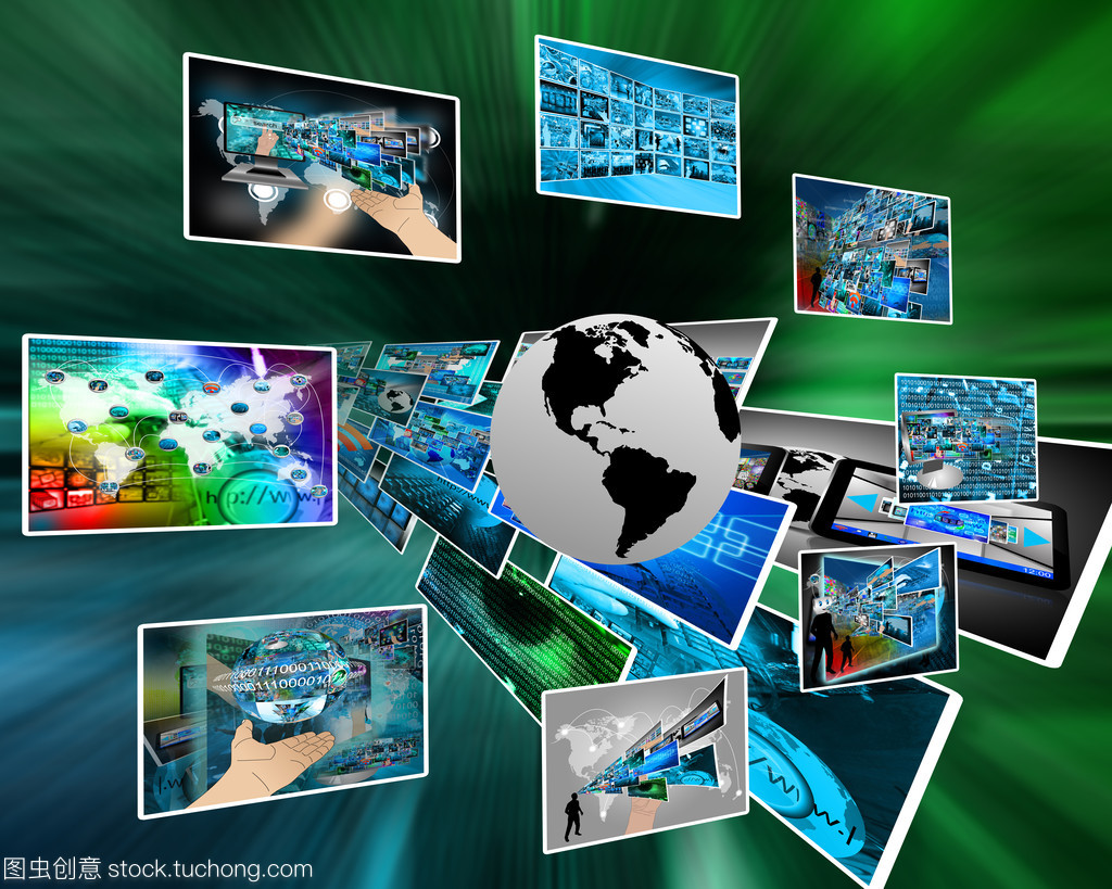 图像绕地球 计算机网络如何重塑视觉传播